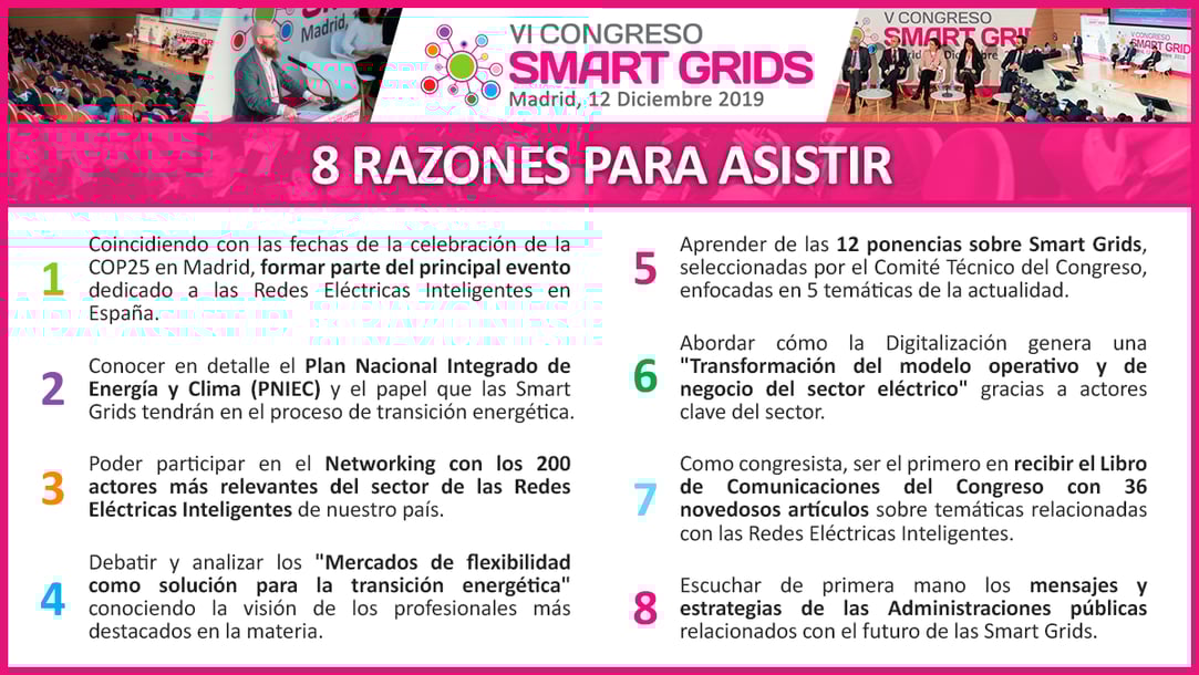 Razones para asistir