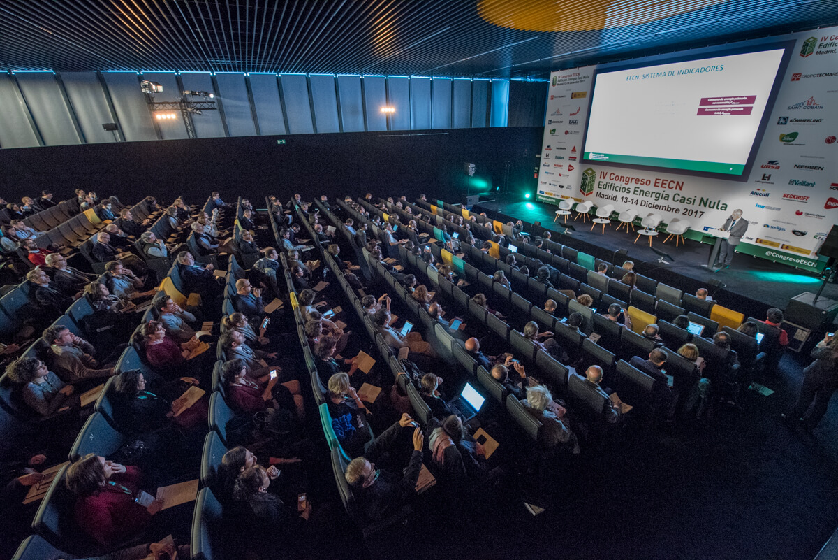 Imágen del Auditorio del 4 Congreso Edificios Energía Casi Nula