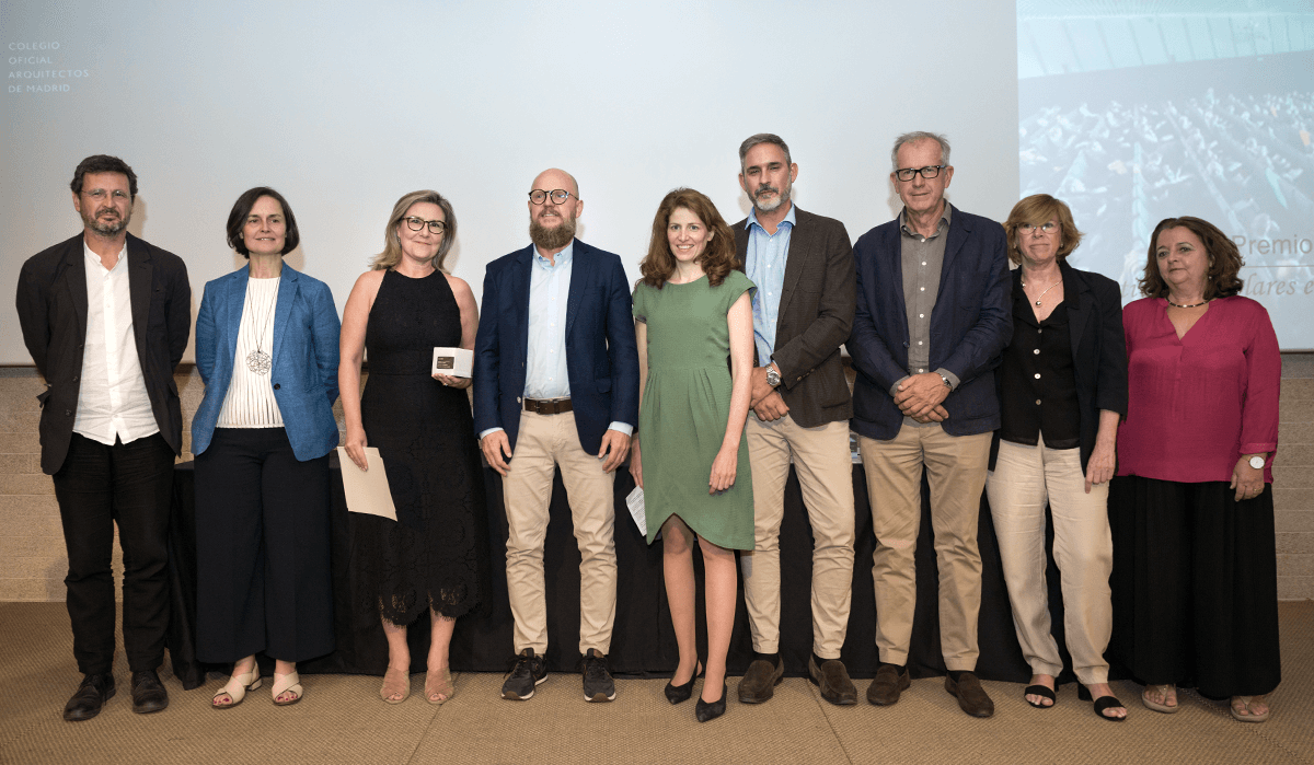 Recepción del Premio COAM 2019