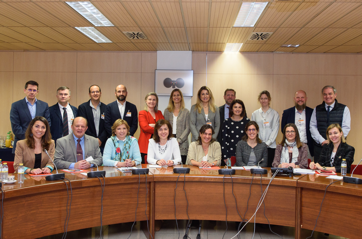 Foto de familia del Comité Técnico en la primera reunión